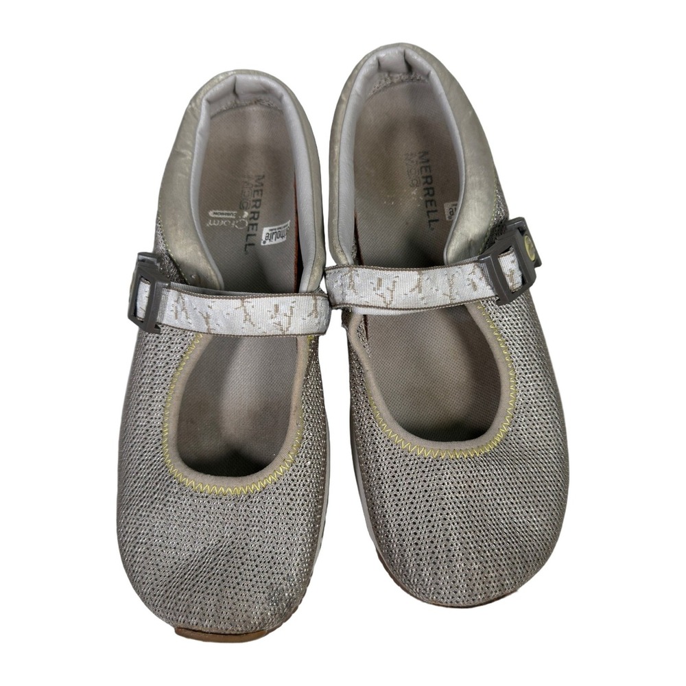 Merrell Encore Beige Womens Size 7 Mary Jane Comfort Casual Walking Shoes Mesh